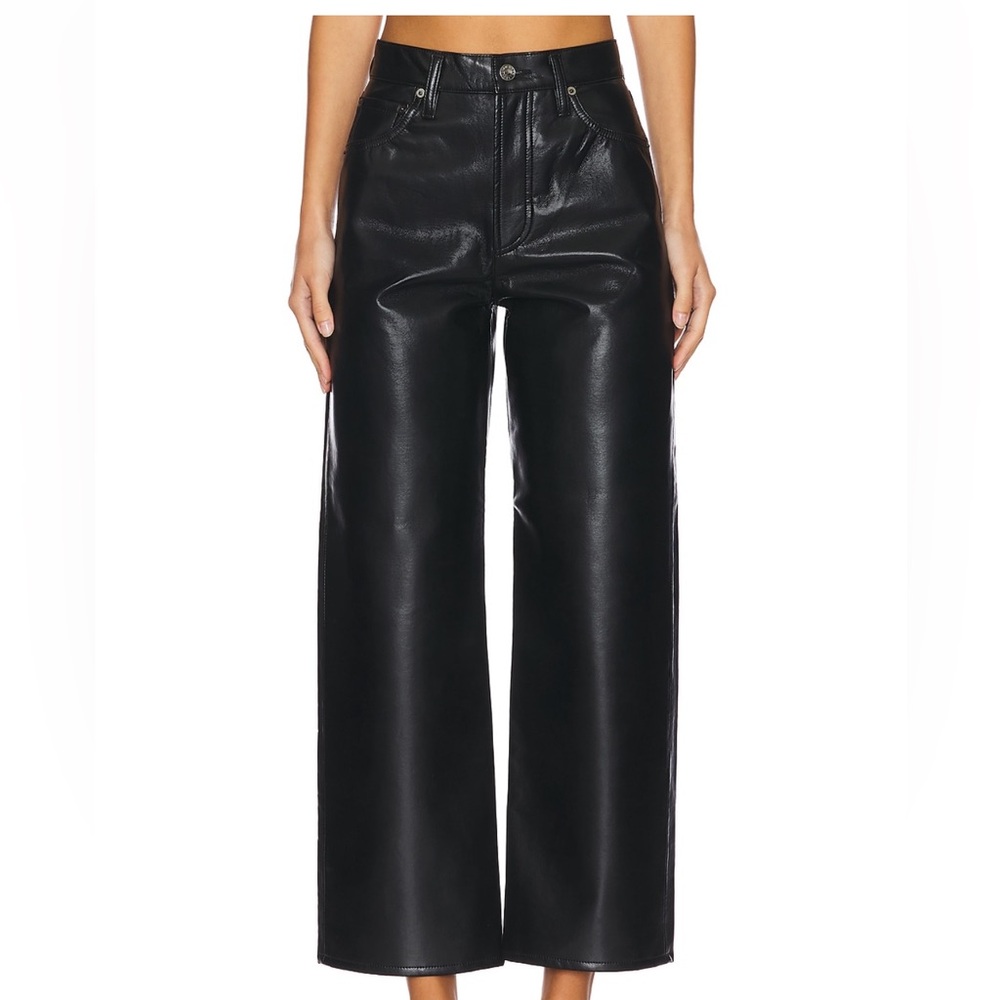 Agolde Black Cropped Pants